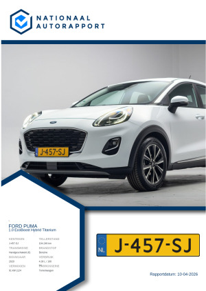 Afbeelding van het Nationaal Autorapport