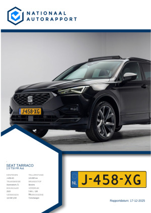 Afbeelding van het Nationaal Autorapport