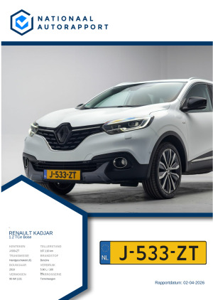 Afbeelding van het Nationaal Autorapport