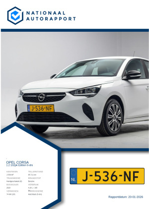 Afbeelding van het Nationaal Autorapport