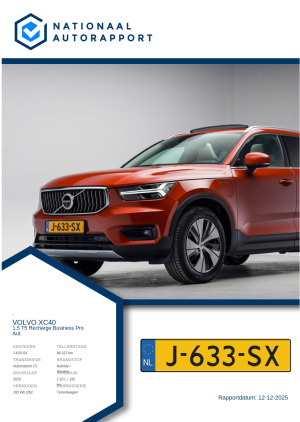 Afbeelding van het Nationaal Autorapport