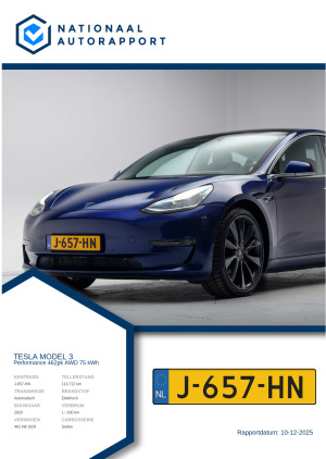 Afbeelding van het Nationaal Autorapport