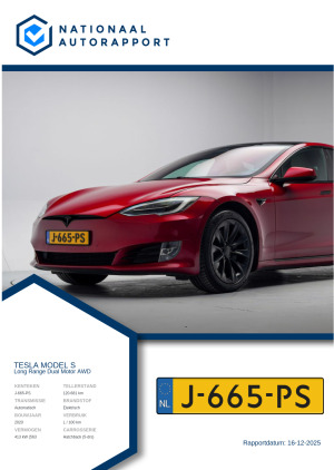 Afbeelding van het Nationaal Autorapport