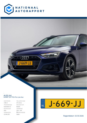 Afbeelding van het Nationaal Autorapport