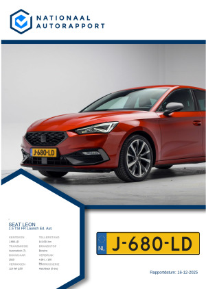 Afbeelding van het Nationaal Autorapport