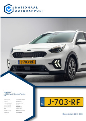 Afbeelding van het Nationaal Autorapport