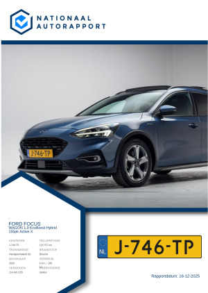 Afbeelding van het Nationaal Autorapport