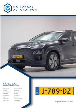 Afbeelding van het Nationaal Autorapport