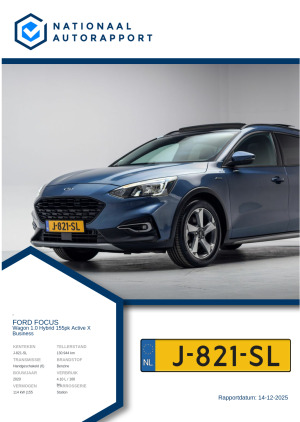 Afbeelding van het Nationaal Autorapport