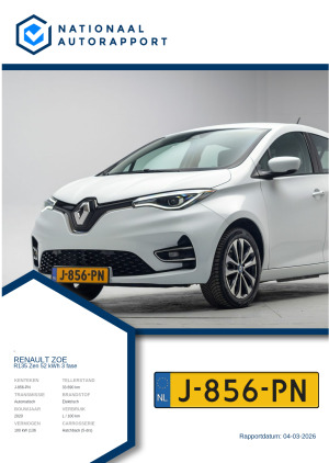 Afbeelding van het Nationaal Autorapport