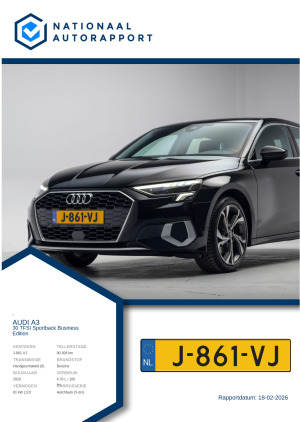 Afbeelding van het Nationaal Autorapport