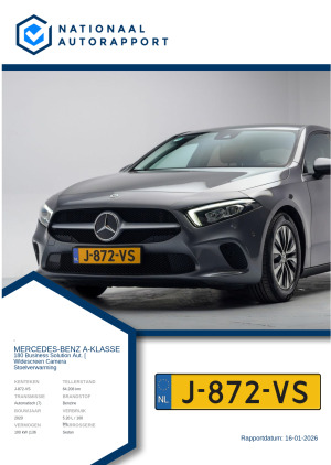 Afbeelding van het Nationaal Autorapport