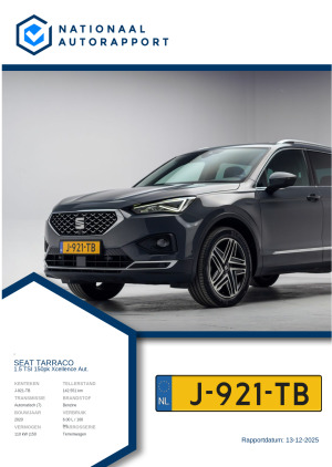 Afbeelding van het Nationaal Autorapport