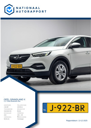 Afbeelding van het Nationaal Autorapport