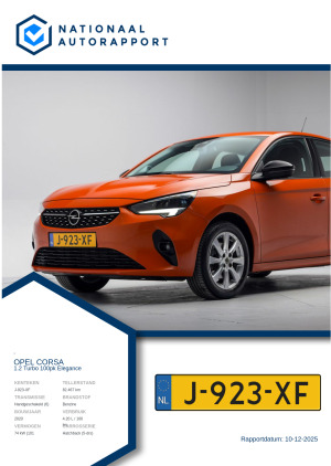 Afbeelding van het Nationaal Autorapport