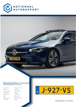 Afbeelding van het Nationaal Autorapport