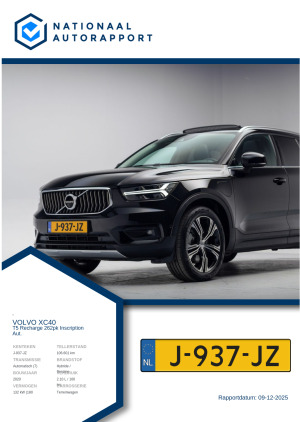 Afbeelding van het Nationaal Autorapport