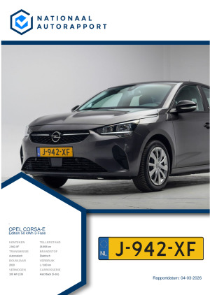 Afbeelding van het Nationaal Autorapport