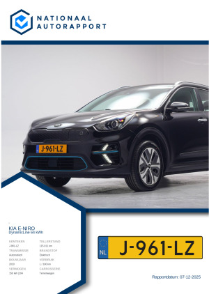 Afbeelding van het Nationaal Autorapport