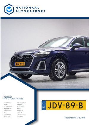 Afbeelding van het Nationaal Autorapport