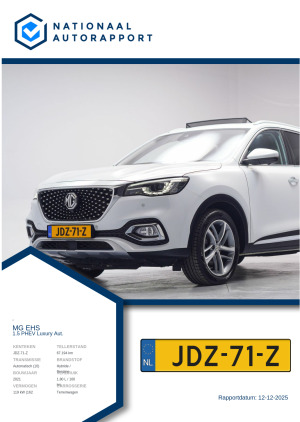 Afbeelding van het Nationaal Autorapport