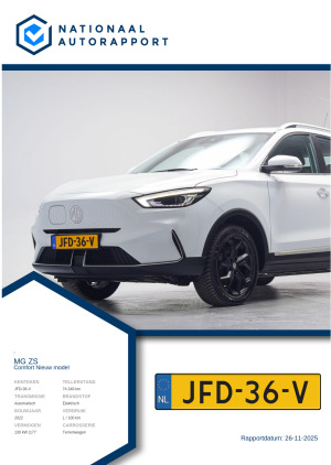 Afbeelding van het Nationaal Autorapport