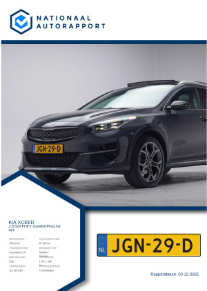 Afbeelding van het Nationaal Autorapport