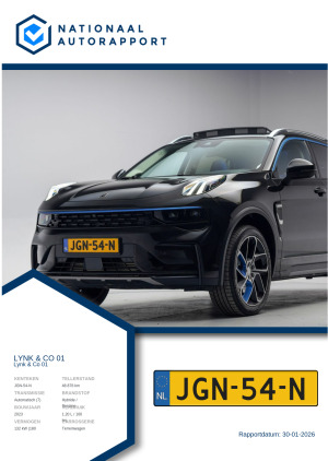 Afbeelding van het Nationaal Autorapport