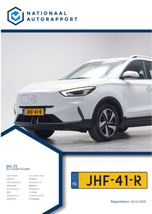 Afbeelding van het Nationaal Autorapport