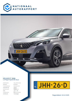 Afbeelding van het Nationaal Autorapport