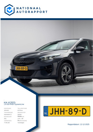 Afbeelding van het Nationaal Autorapport