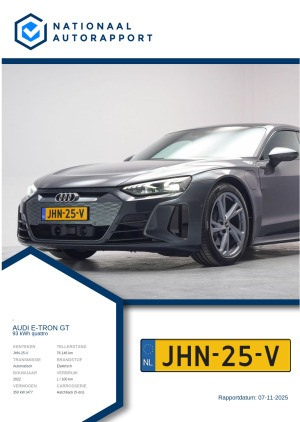 Afbeelding van het Nationaal Autorapport