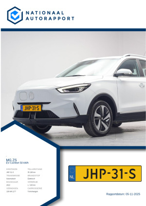 Afbeelding van het Nationaal Autorapport