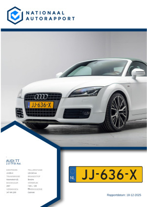 Afbeelding van het Nationaal Autorapport