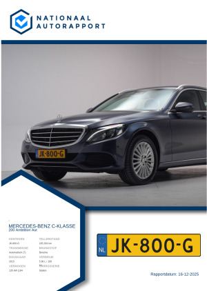 Afbeelding van het Nationaal Autorapport