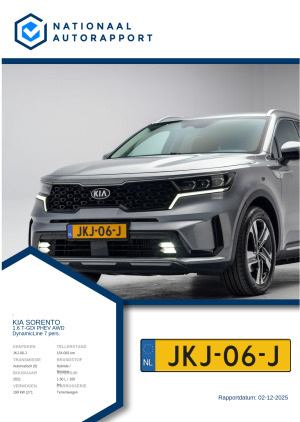 Afbeelding van het Nationaal Autorapport