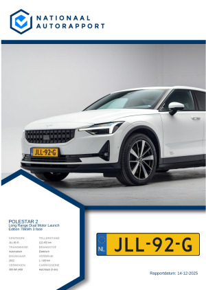 Afbeelding van het Nationaal Autorapport