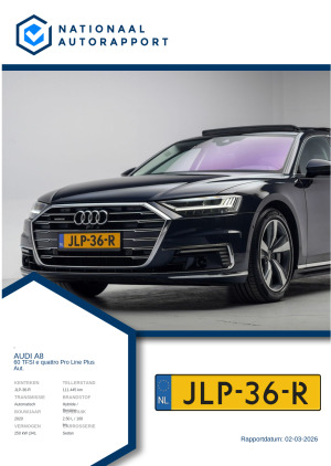 Afbeelding van het Nationaal Autorapport