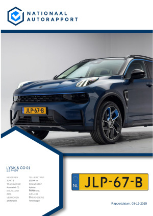 Afbeelding van het Nationaal Autorapport