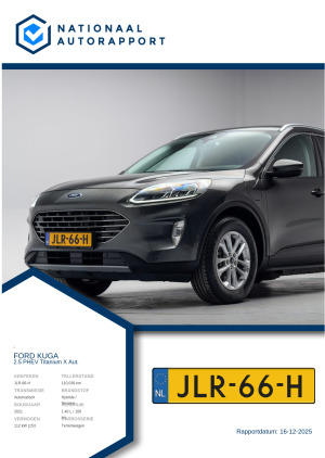 Afbeelding van het Nationaal Autorapport