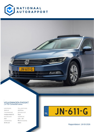 Afbeelding van het Nationaal Autorapport