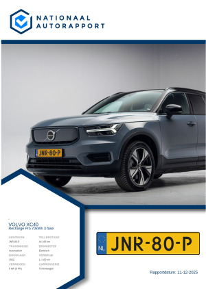 Afbeelding van het Nationaal Autorapport