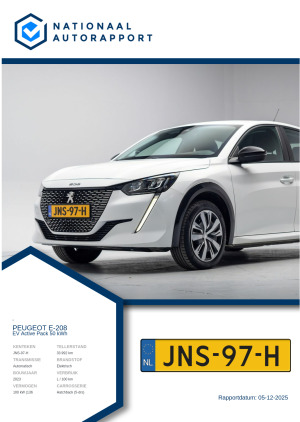 Afbeelding van het Nationaal Autorapport