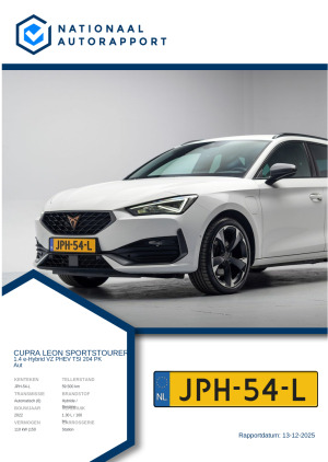 Afbeelding van het Nationaal Autorapport