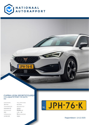 Afbeelding van het Nationaal Autorapport