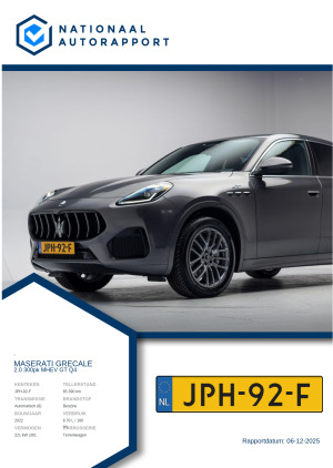 Afbeelding van het Nationaal Autorapport