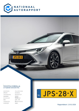 Afbeelding van het Nationaal Autorapport