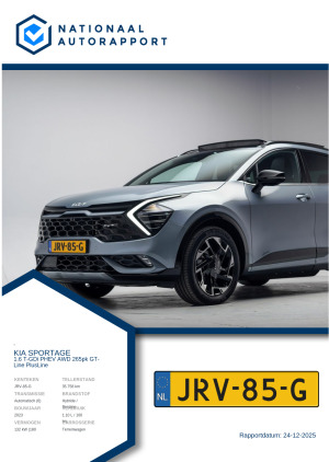 Afbeelding van het Nationaal Autorapport