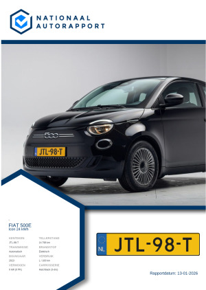 Afbeelding van het Nationaal Autorapport