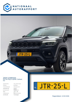 Afbeelding van het Nationaal Autorapport